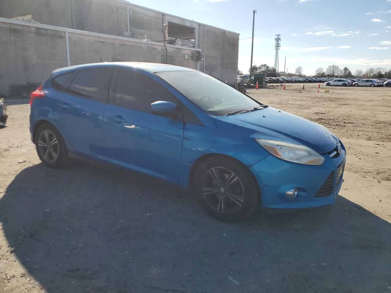 2012 Ford Focus VIN 1FAHP3K21CL254906 Copart auction photo, front end / minor dent/scratches damage thumbnail 4