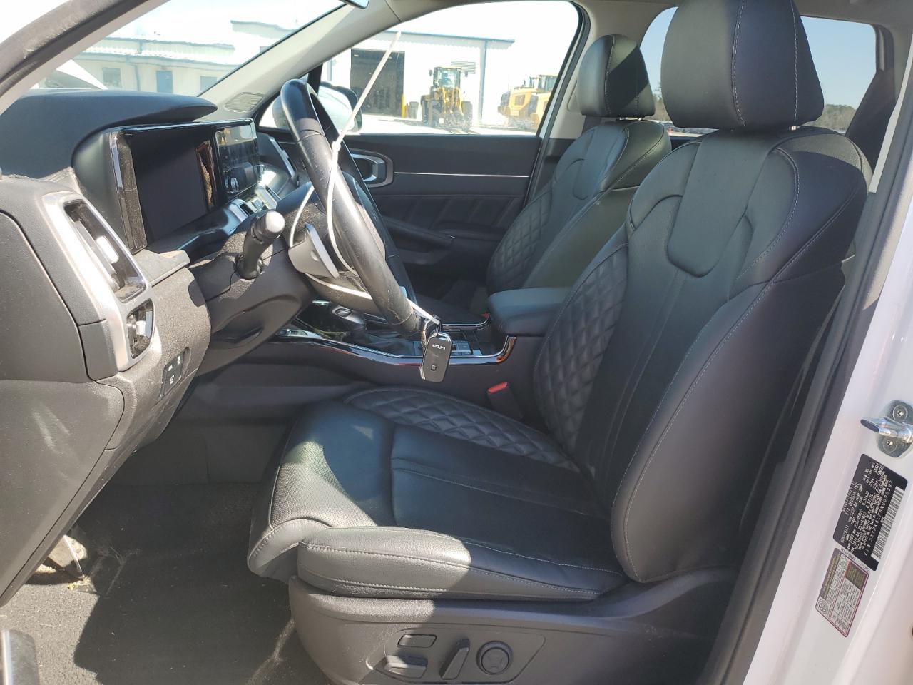2022 KIA Sorento VIN 5XYRK4LF3NG090397 Copart auction photo, hail / minor dent/scratches damage thumbnail 7