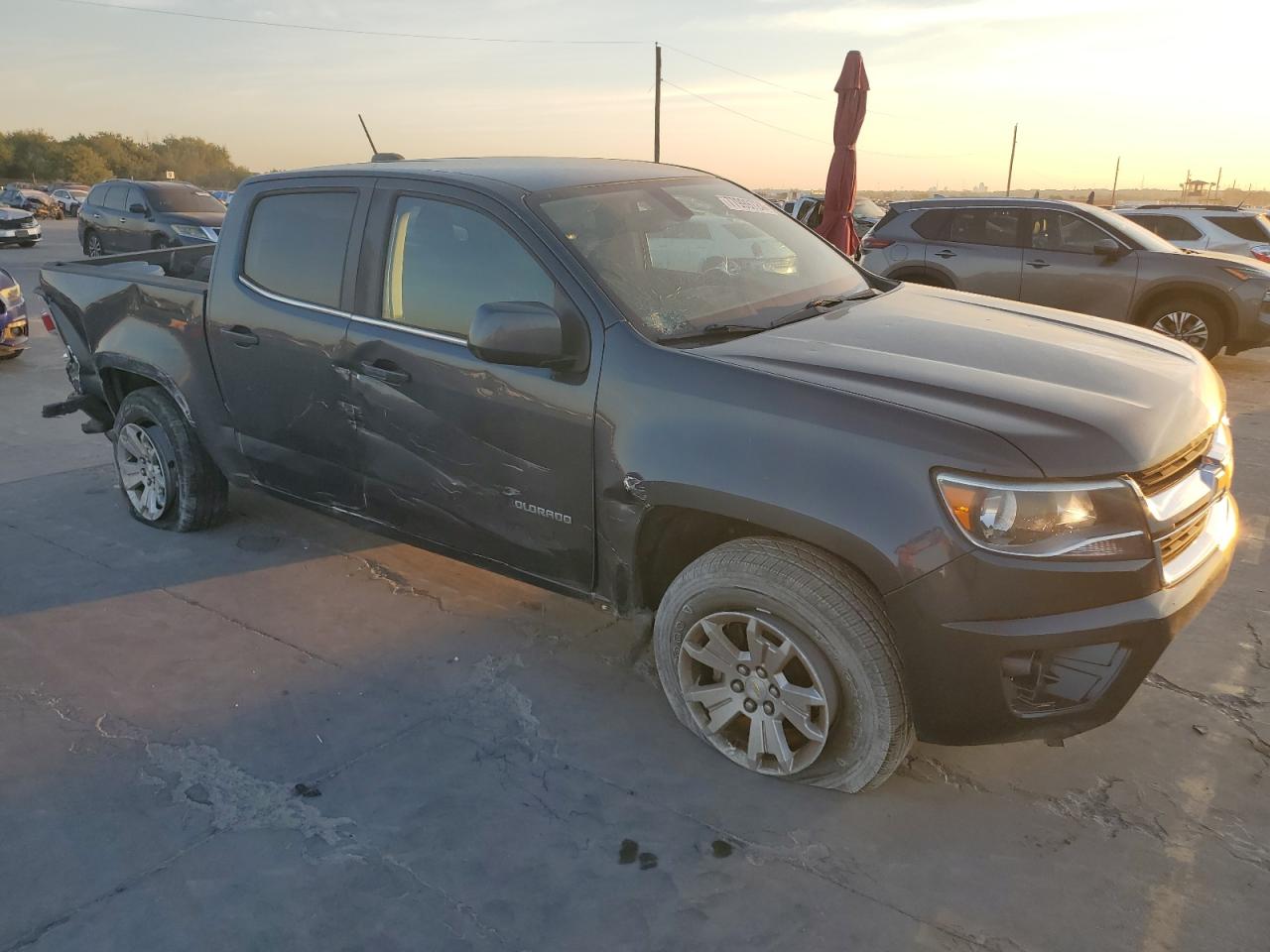 2020 Chevrolet Colorado VIN 1GCGSCEN1L1159526 Copart auction photo, all over damage thumbnail 4