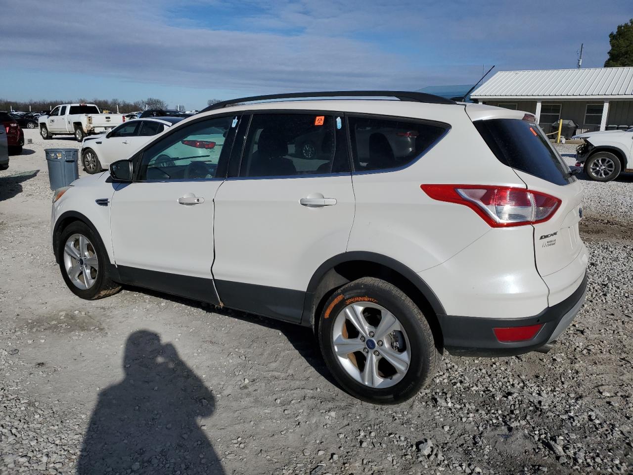 2014 Ford Escape VIN 1FMCU0GX4EUB04717 Copart auction photo, front end / side damage thumbnail 2