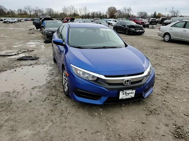 2018 Honda Civic VIN 2HGFC2F56JH607681 Copart auction photo, side / front end damage thumbnail 10