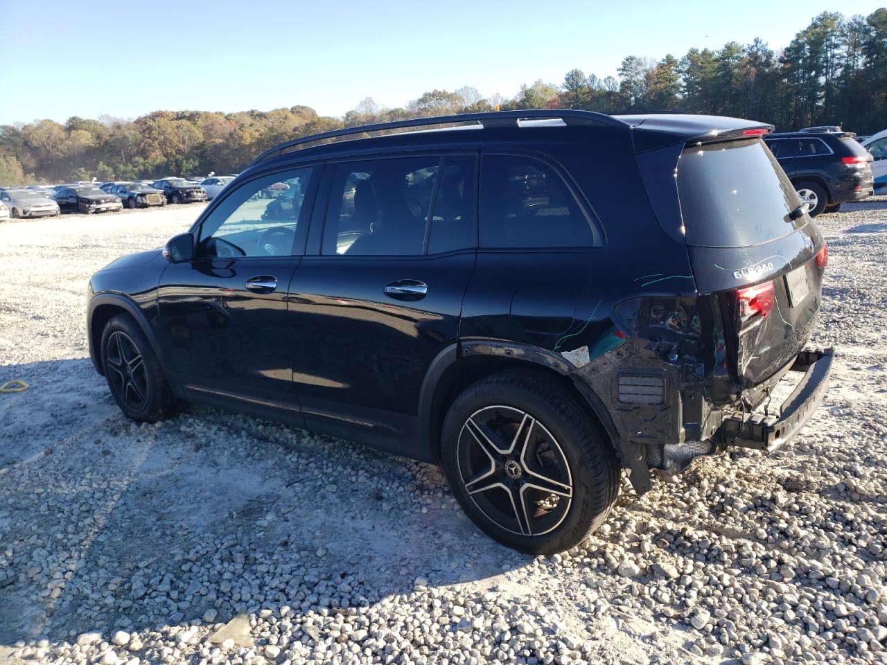 2020 Mercedes-Benz GLB VIN W1N4M4GB8LW035349 Copart auction photo, rear end / minor dent/scratches damage thumbnail 2