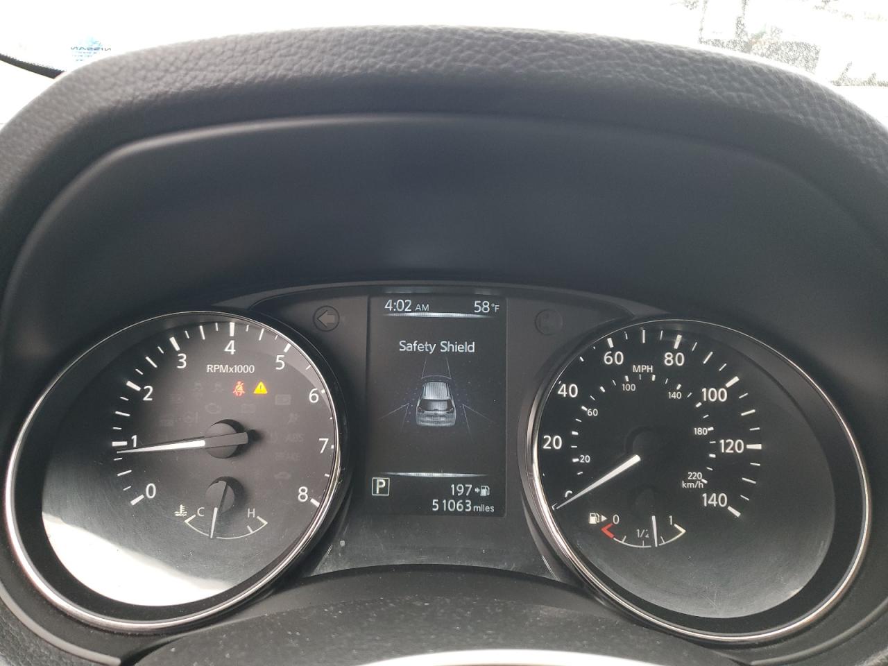 2017 Nissan Rogue VIN KNMAT2MT3HP609730 Copart auction photo, side / front end damage thumbnail 9