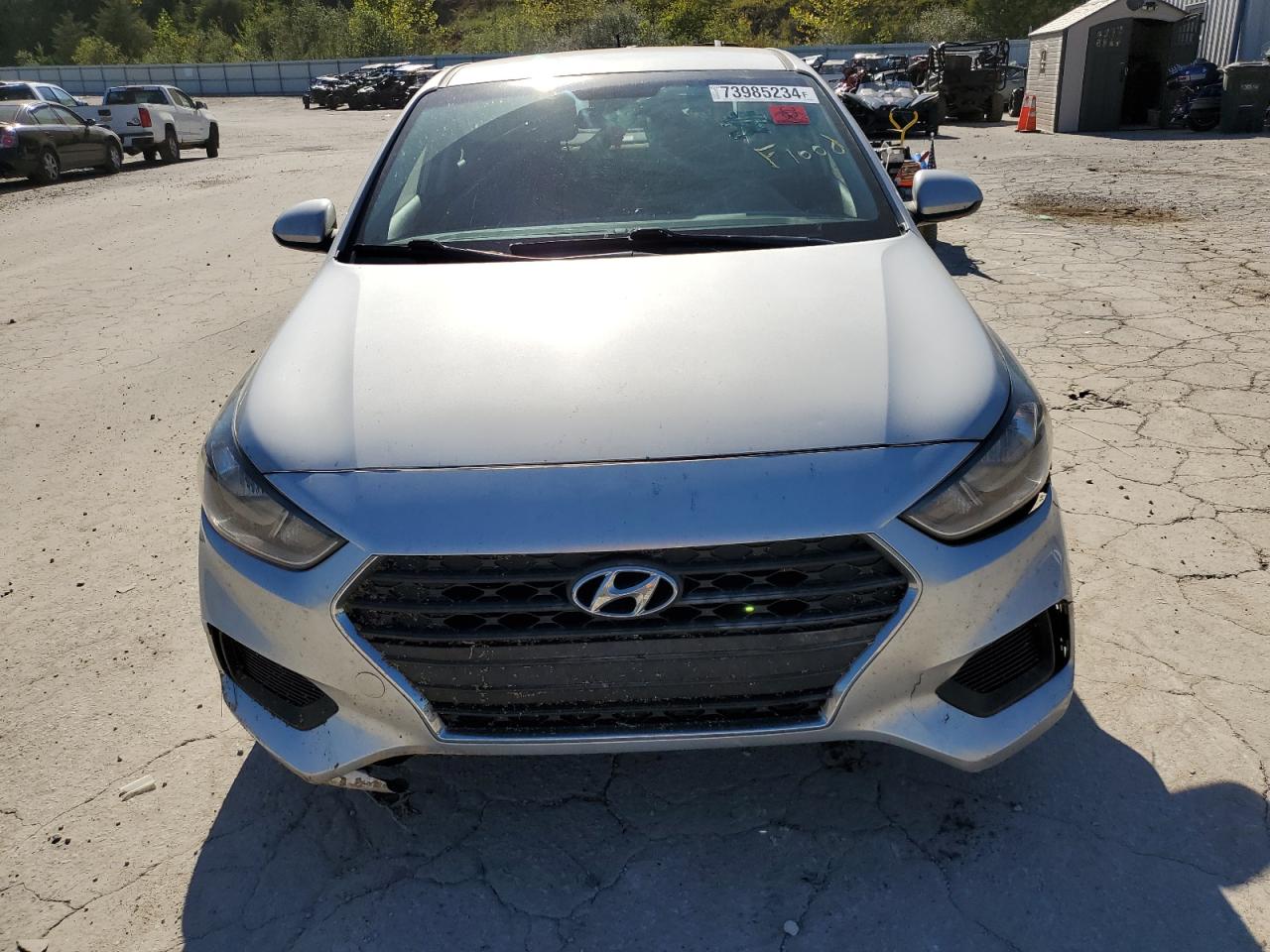 2018 Hyundai Accent VIN 3KPC24A30JE034102 Copart auction photo, rollover / water/flood damage thumbnail 5