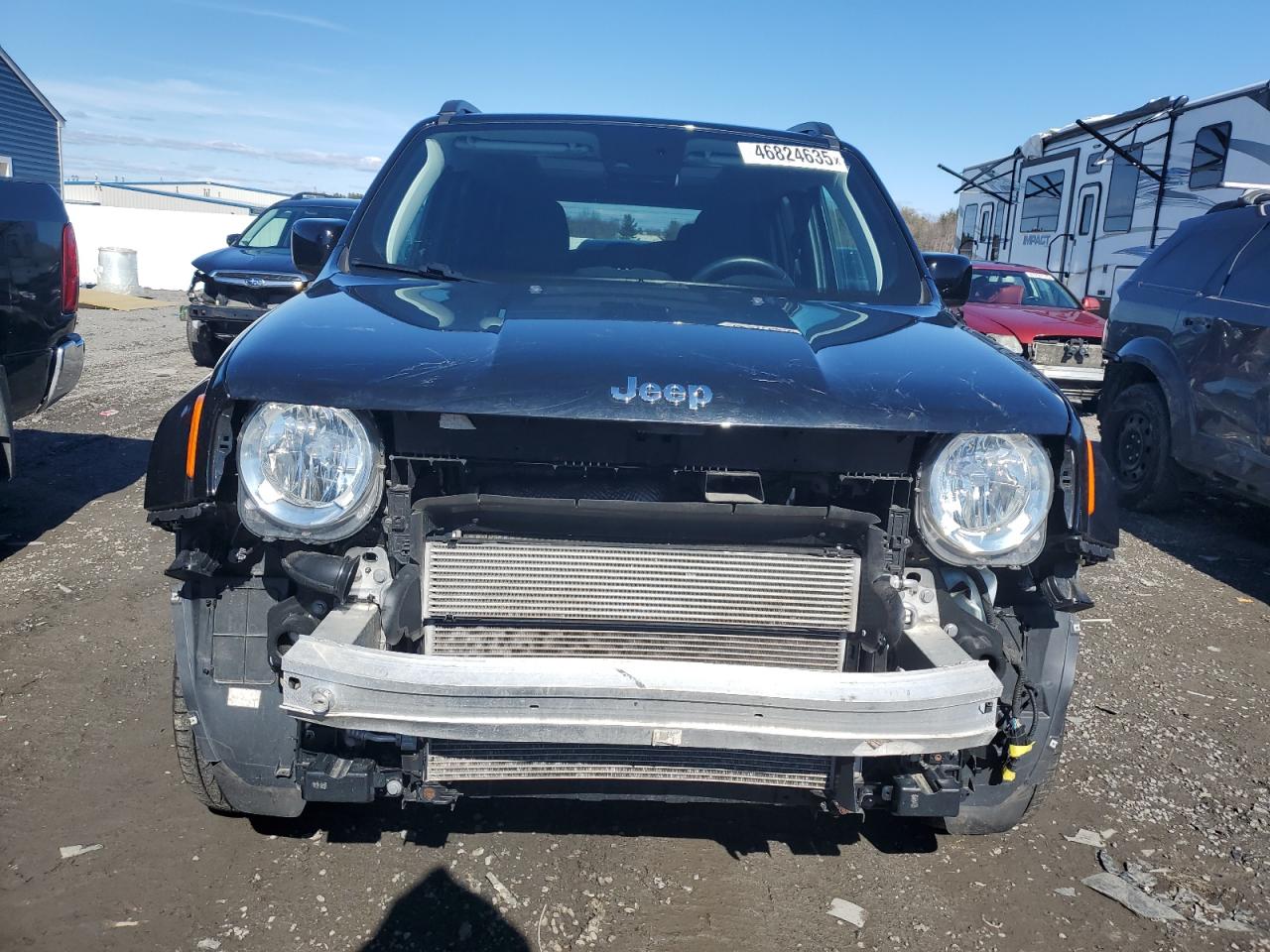 2021 Jeep Renegade VIN ZACNJDBB9MPM77273 Copart auction photo, rear end / front end damage thumbnail 5
