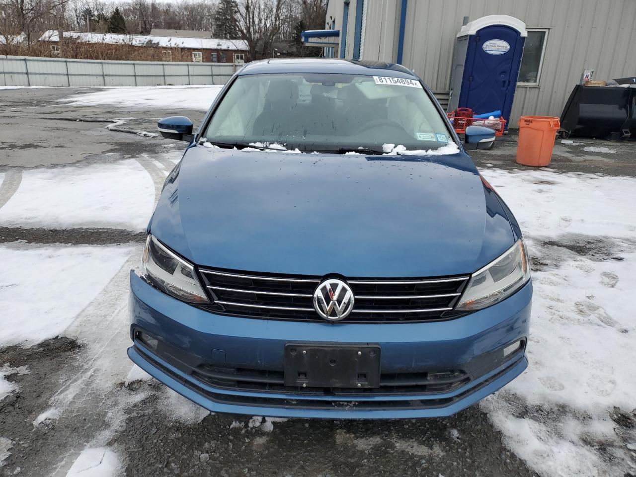 2016 Volkswagen Jetta VIN 3VWL17AJ7GM205829 Copart auction photo, front end / side damage thumbnail 5
