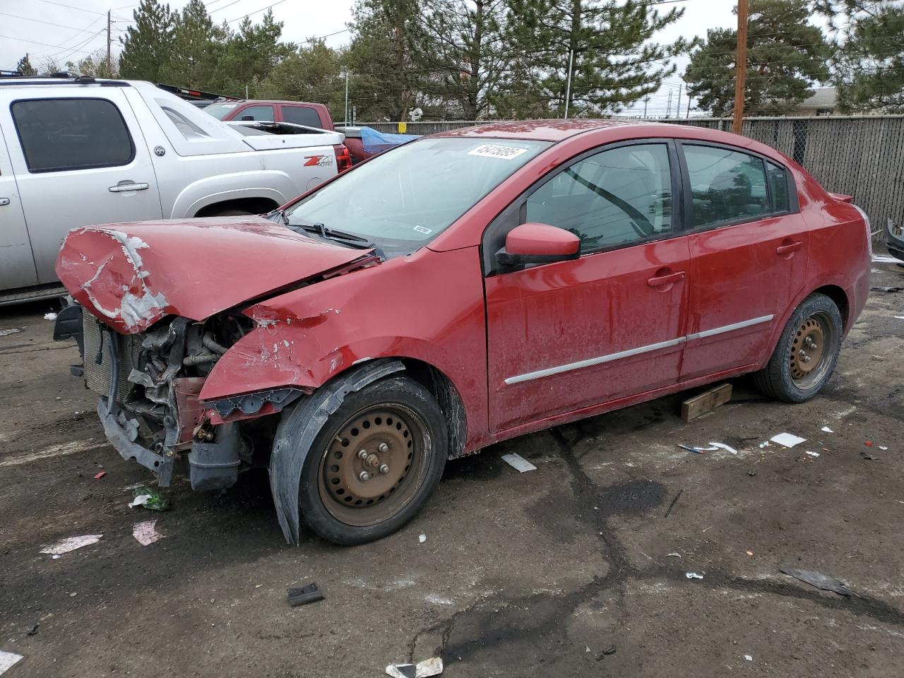 2012 Nissan Sentra VIN 3N1AB6AP3CL625385