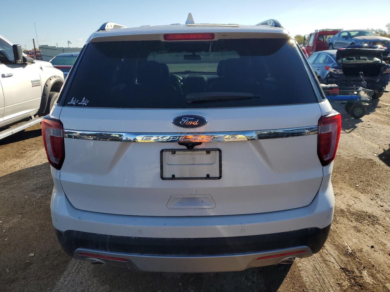 2017 Ford Explorer VIN 1FM5K7D84HGA11168 Copart auction photo, front end damage thumbnail 6