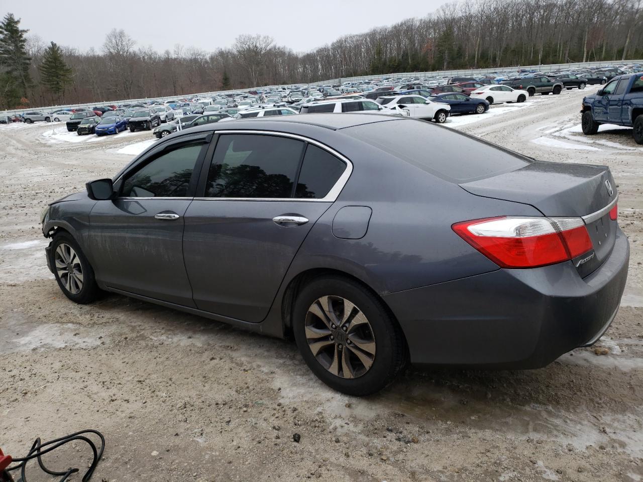 2013 Honda Accord VIN 1HGCR2F32DA134302 Copart auction photo, side / front end damage thumbnail 2