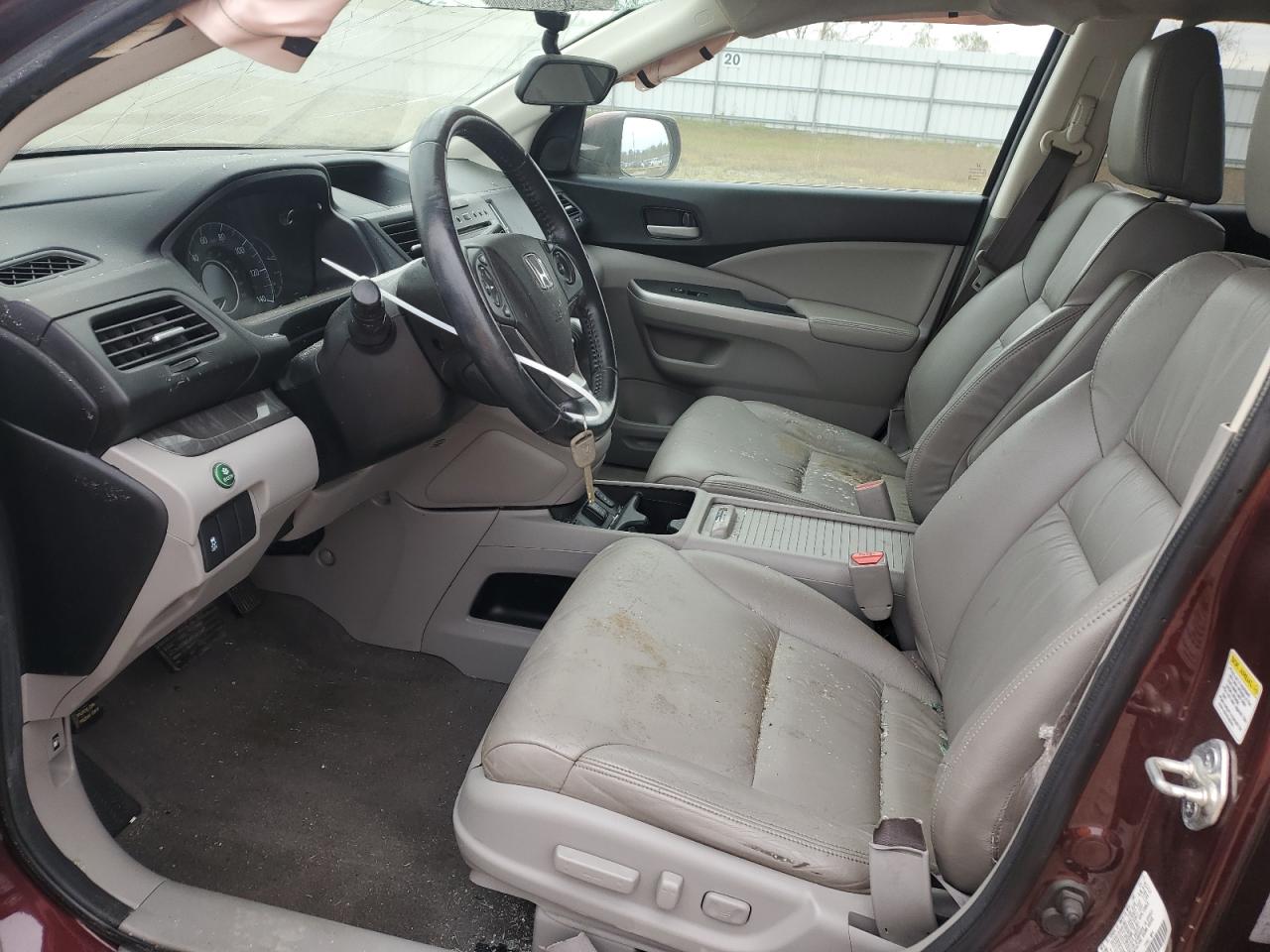 2013 Honda CR-V VIN 5J6RM3H73DL040120 Copart auction photo, all over damage thumbnail 7