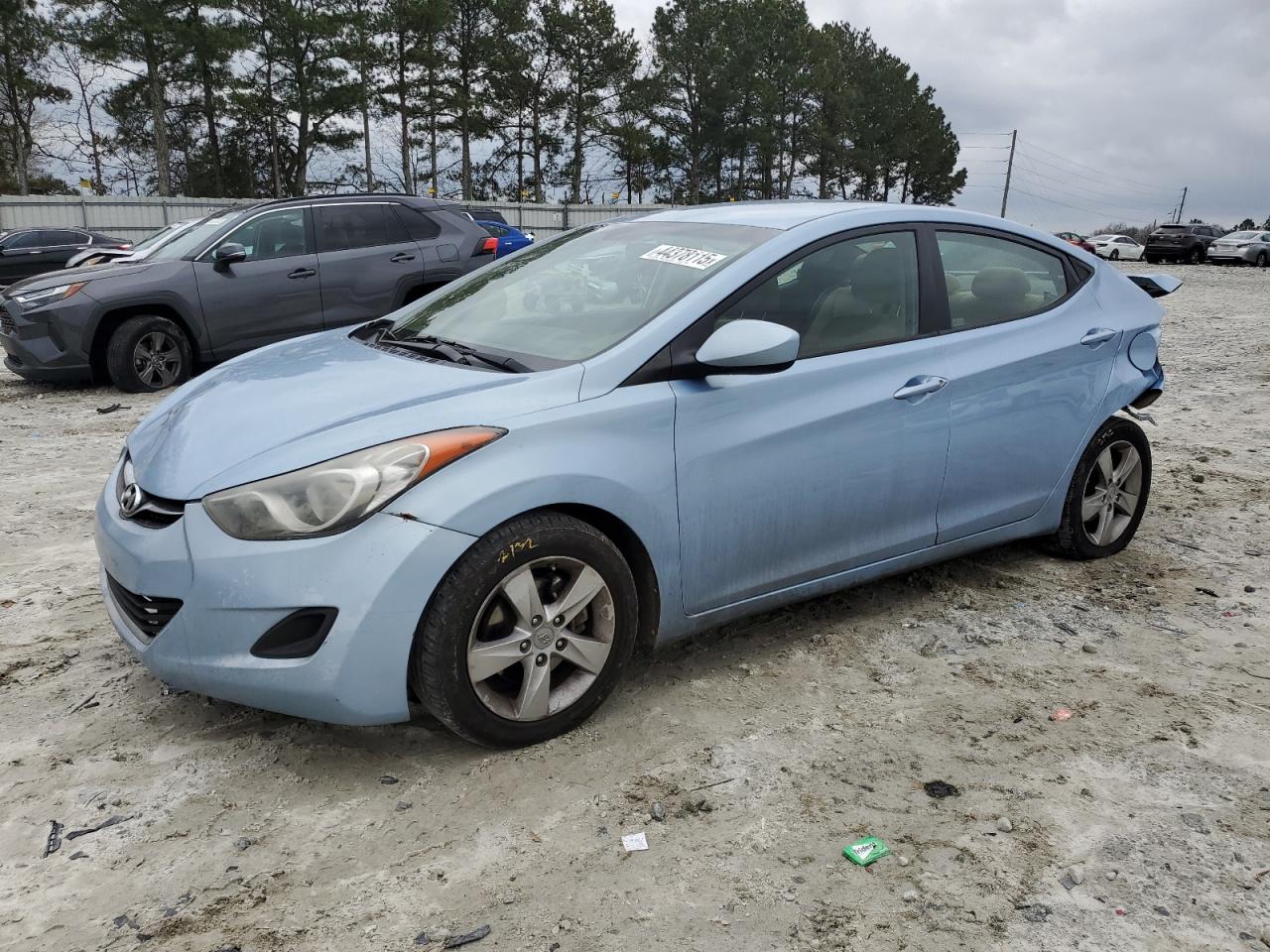 2011 Hyundai Elantra VIN KMHDH4AE7BU122924