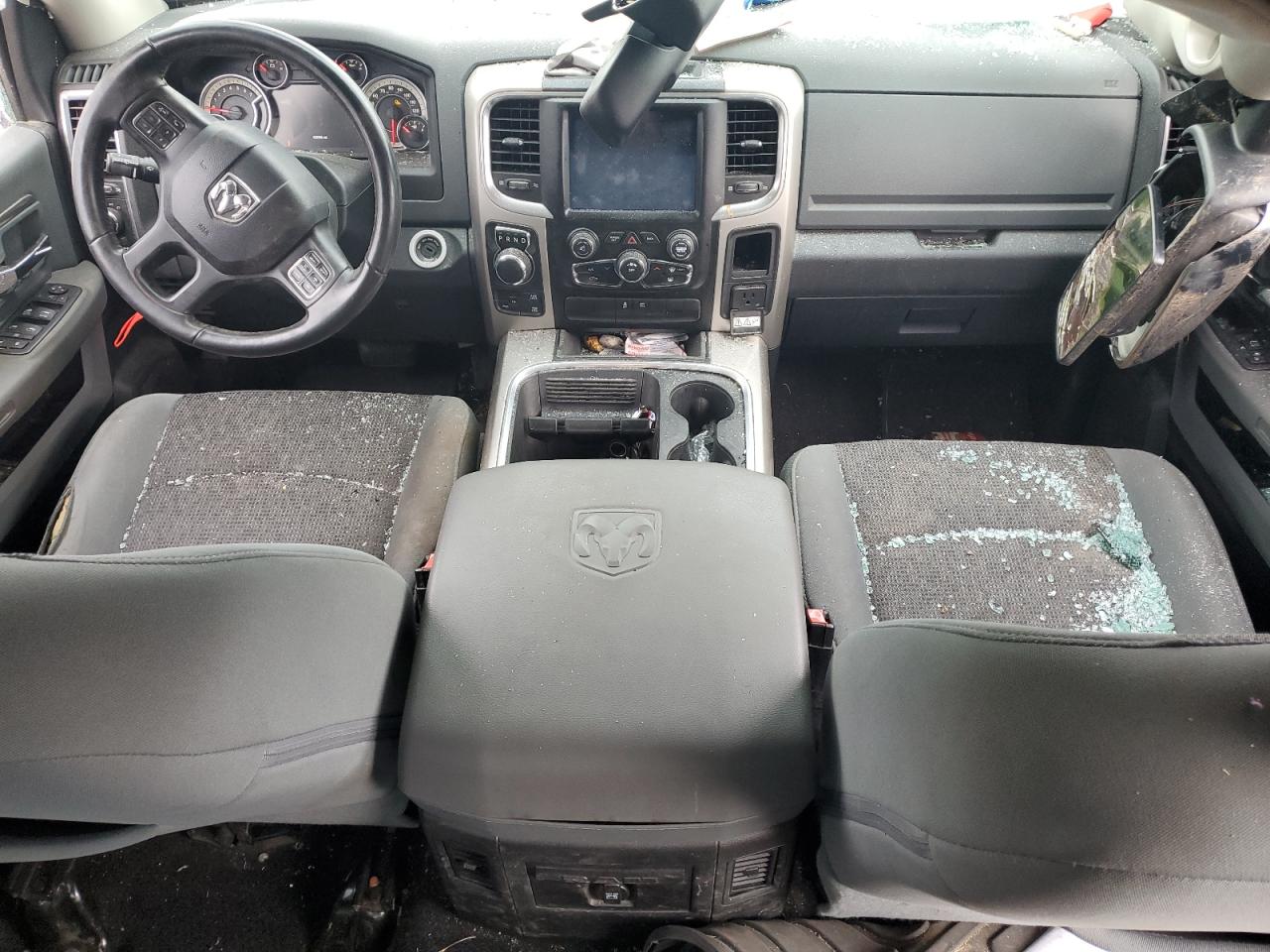 2018 RAM 1500 VIN 1C6RR7LT3JS110369 Copart auction photo, all over damage thumbnail 8