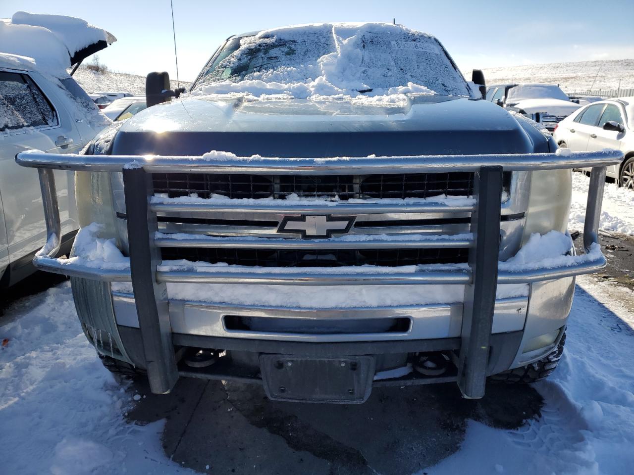 2009 Chevrolet Silverado VIN 1GCHK53KX9F108529 Copart auction photo, rear end damage thumbnail 5