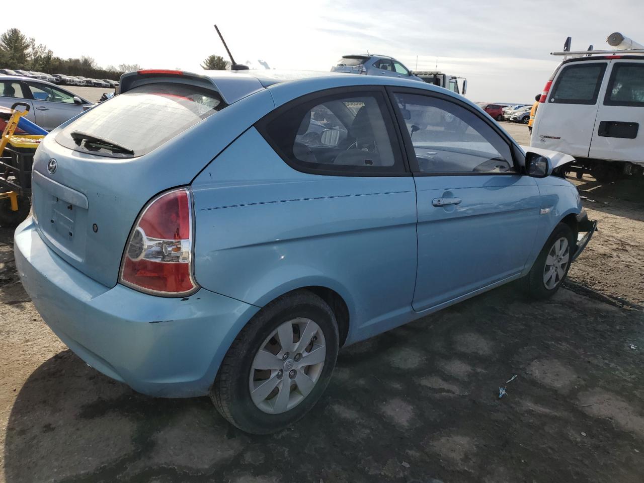 2011 Hyundai Accent VIN KMHCM3ACXBU197102 Copart auction photo, front end damage thumbnail 3