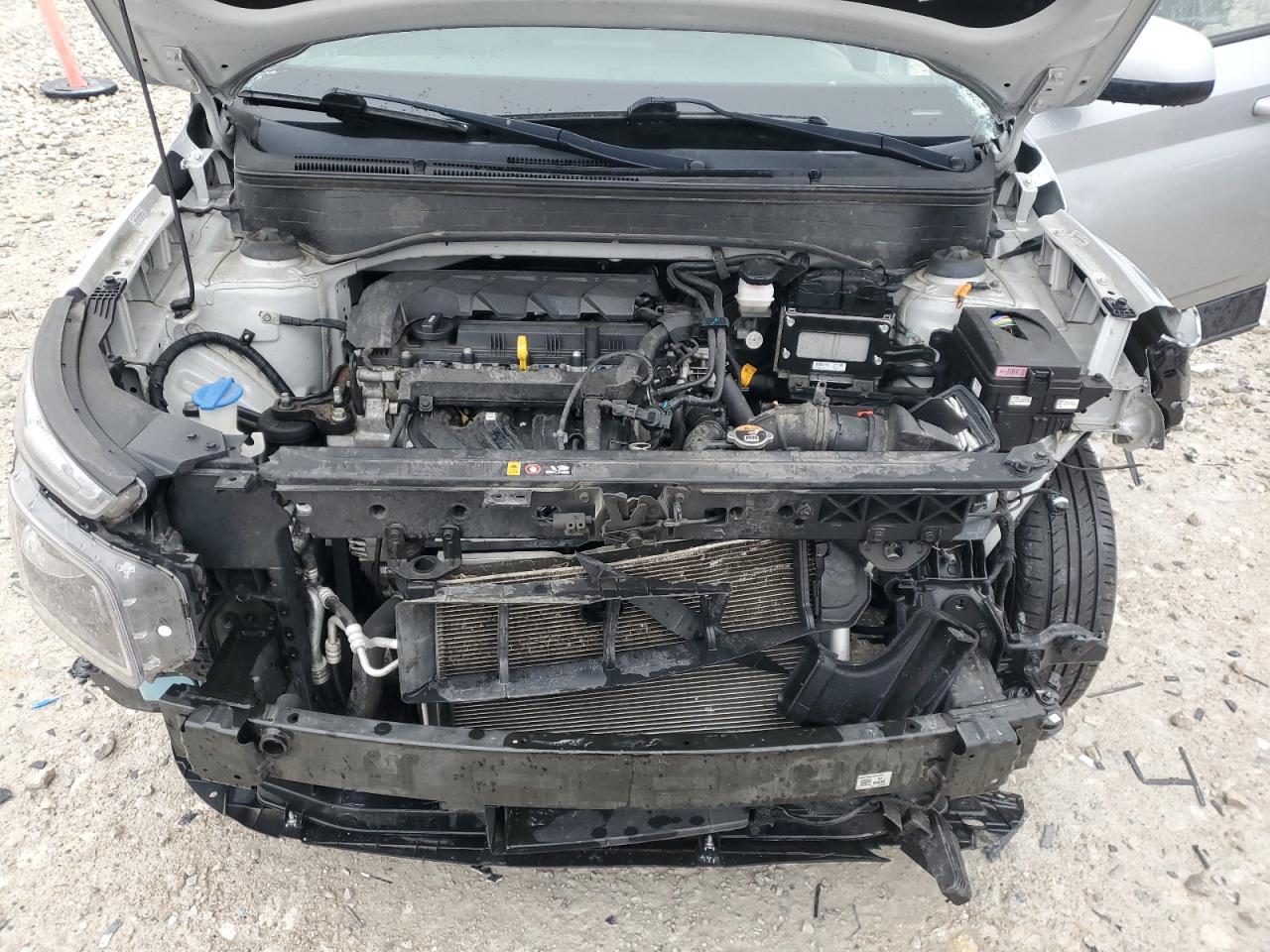 2021 Hyundai Venue VIN KMHRB8A35MU079359 Copart auction photo, front end / side damage thumbnail 12