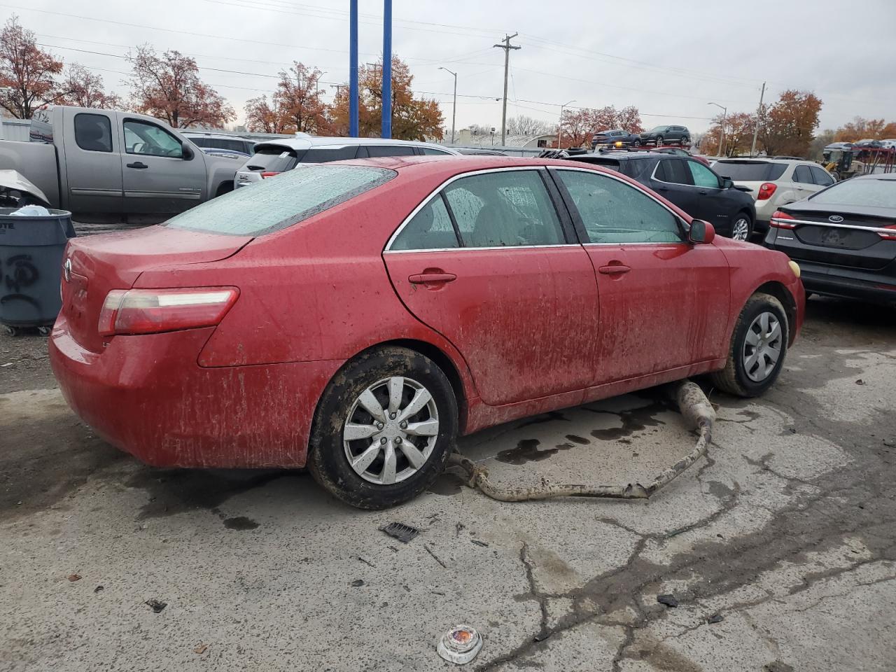 2008 Toyota Camry VIN 4T1BE46K18U234822 Copart auction photo, all over damage thumbnail 3