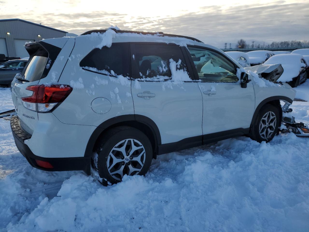 2019 Subaru Forester VIN JF2SKAGC5KH486738 Copart auction photo, front end damage thumbnail 3