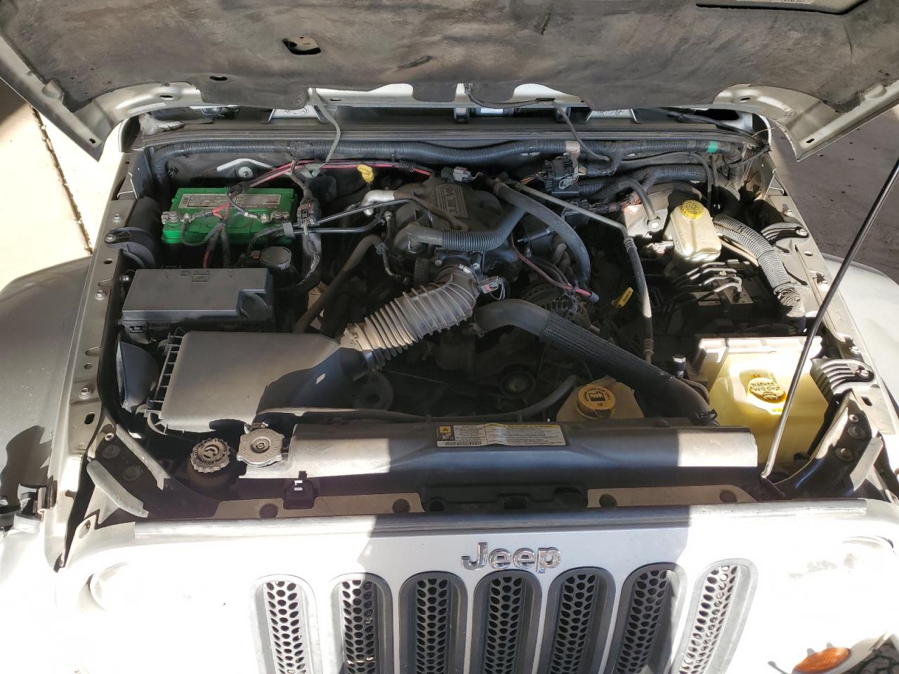 2007 Jeep Wrangler VIN 1J4GA59187L212331 Copart auction photo, side damage thumbnail 11