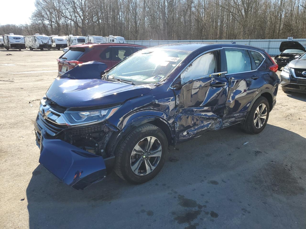 2019 Honda CR-V VIN 2HKRW6H3XKH227225