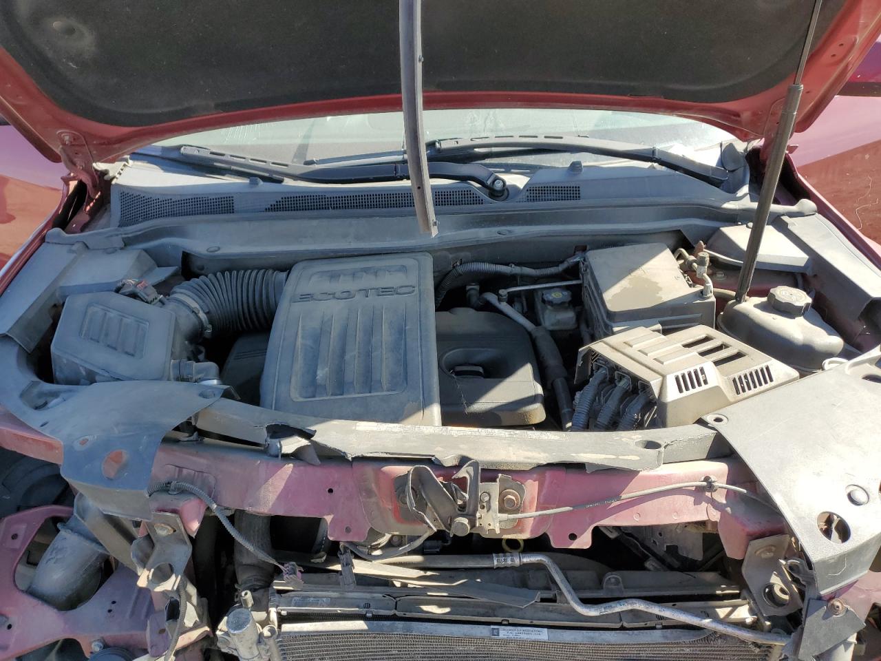 2012 Chevrolet Equinox VIN 2GNFLEEK4C6240504 Copart auction photo, front end damage thumbnail 13