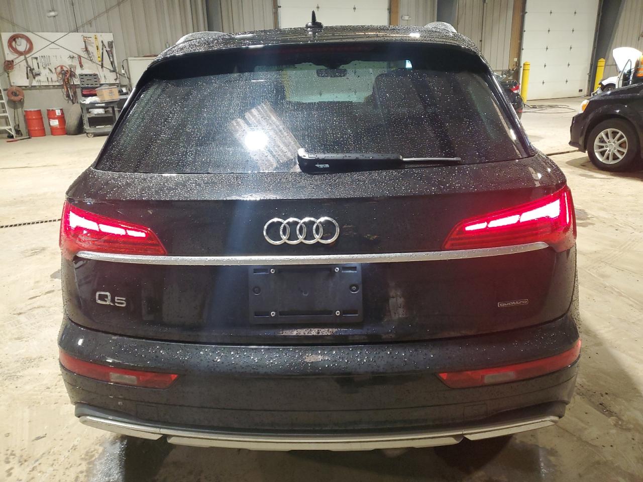 2021 Audi Q5 VIN WA1AAAFY4M2003878 Copart auction photo, side damage thumbnail 6
