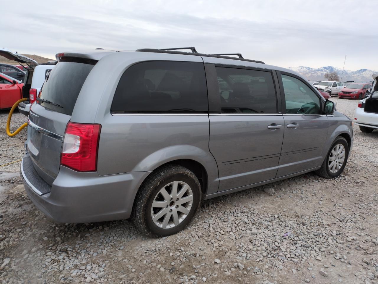 2014 Chrysler Town & Country VIN 2C4RC1BG2ER157315 Copart auction photo, rear end damage thumbnail 3