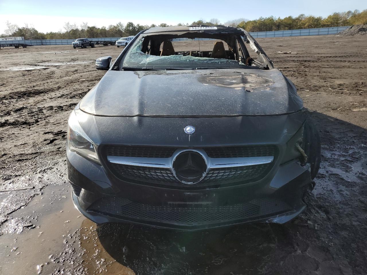 2016 Mercedes-Benz CLA-klasse VIN WDDSJ4GB4GN368236 Copart auction photo, burn damage thumbnail 5