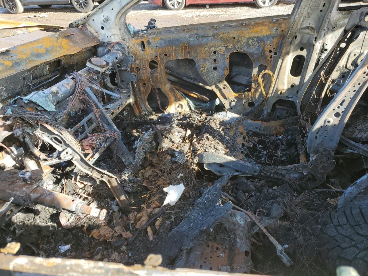 2017 Chevrolet Cruze VIN 1G1BH5SE8H7264277 Copart auction photo, burn damage thumbnail 7