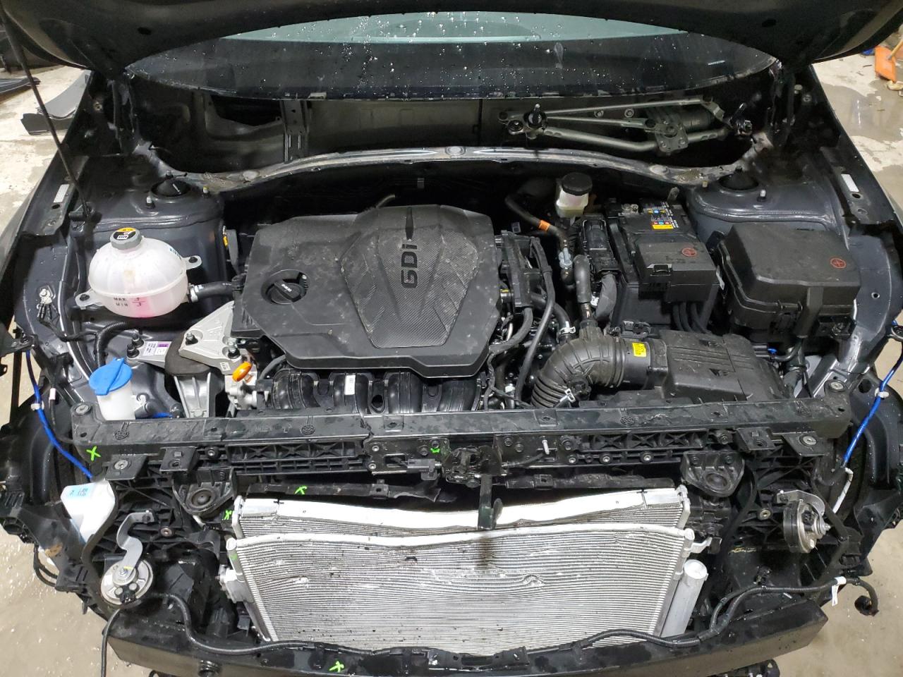 2024 KIA Sportage VIN KNDPUCDF3R7244863 Copart auction photo, front end / side damage thumbnail 12
