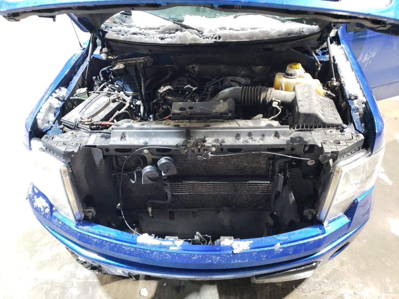 2014 Ford F-150 VIN 1FTMF1CM0EKE82551 Copart auction photo, side / front end damage thumbnail 13