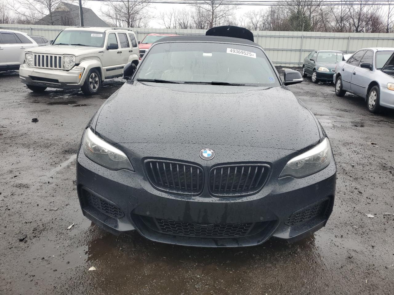 2015 BMW 2er VIN WBA1K7C55FV473349 Copart auction photo, side damage thumbnail 5
