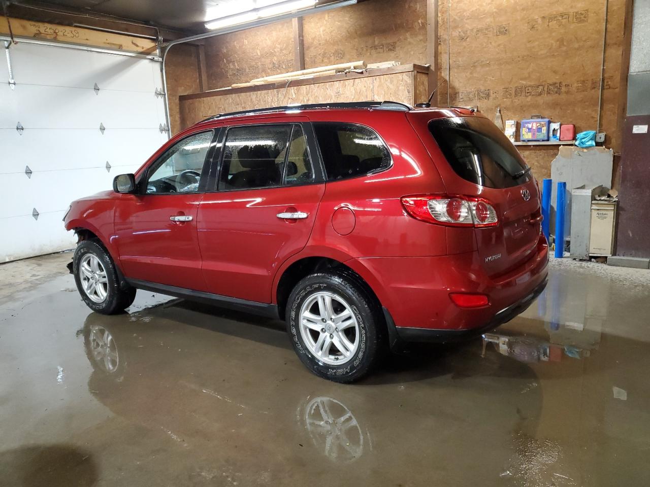 2010 Hyundai Santa Fe VIN 5NMSGDAB8AH407903 Copart auction photo, front end damage thumbnail 2