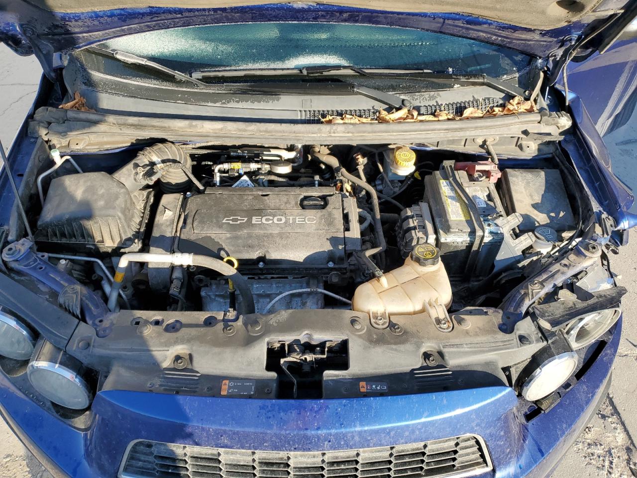 2014 Chevrolet Sonic VIN 1G1JC5SH6E4227150 Copart auction photo, front end damage thumbnail 11