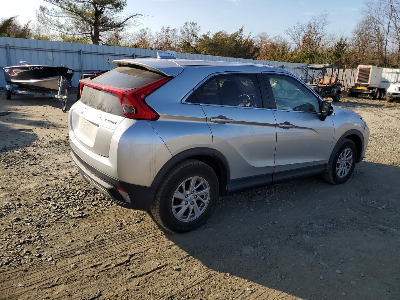 2019 Mitsubishi Eclipse VIN JA4AS3AAXKZ023589 Copart auction photo, side damage thumbnail 3
