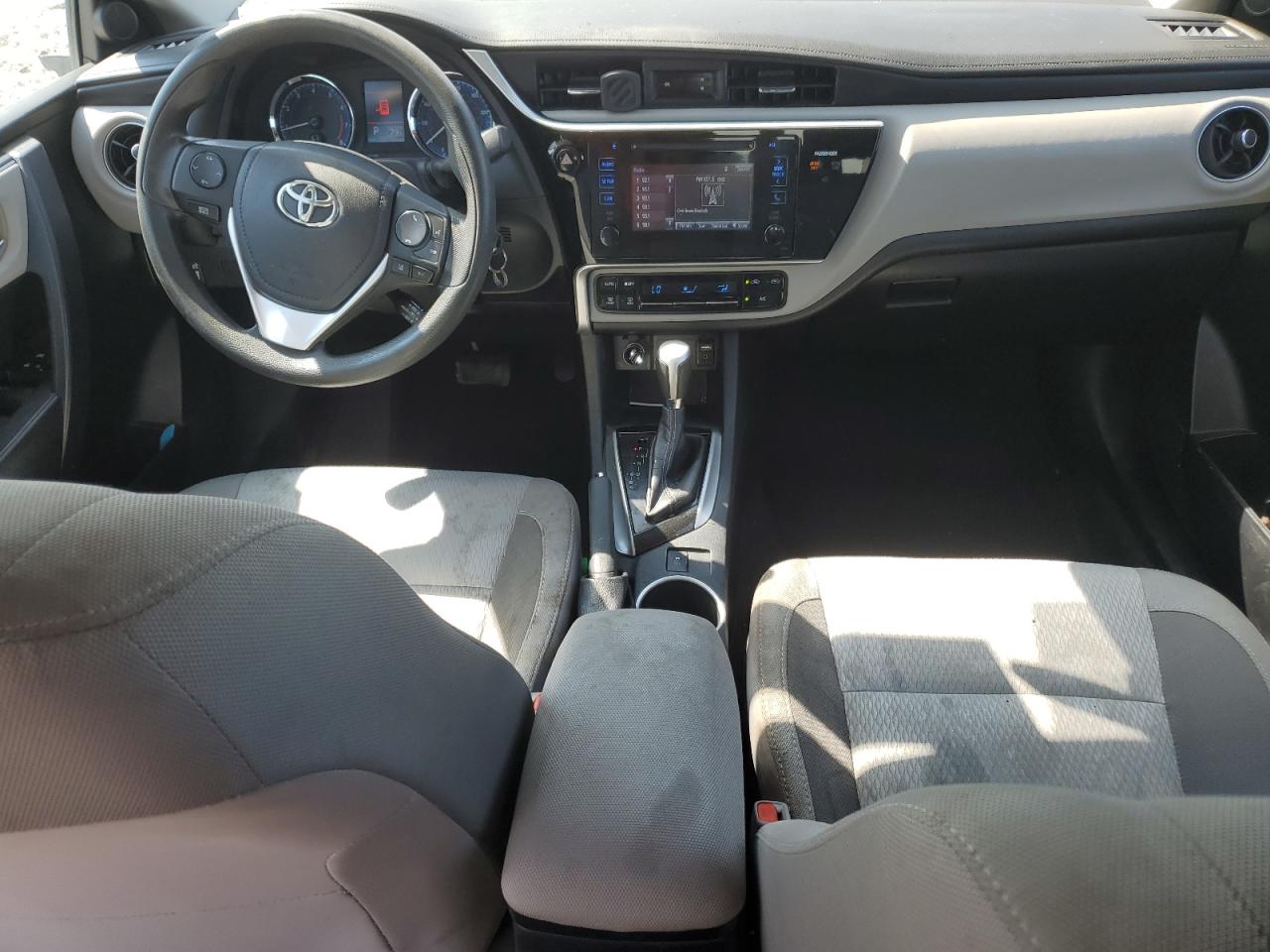 2017 Toyota Corolla VIN 2T1BURHEXHC793889 Copart auction photo, side / front end damage thumbnail 8