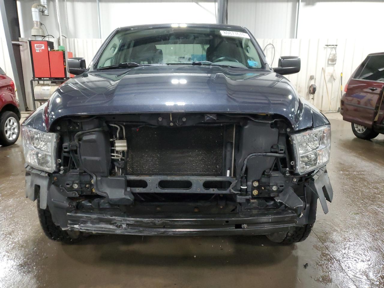 2014 RAM 1500 VIN 1C6RR7KT8ES480255 Copart auction photo, front end damage thumbnail 5