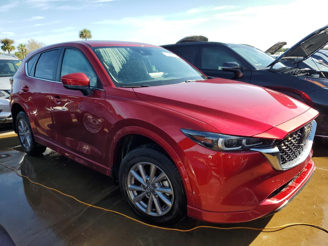2024 Mazda CX-5 VIN JM3KFBCM4R0373922 Copart auction photo, water/flood damage thumbnail 4