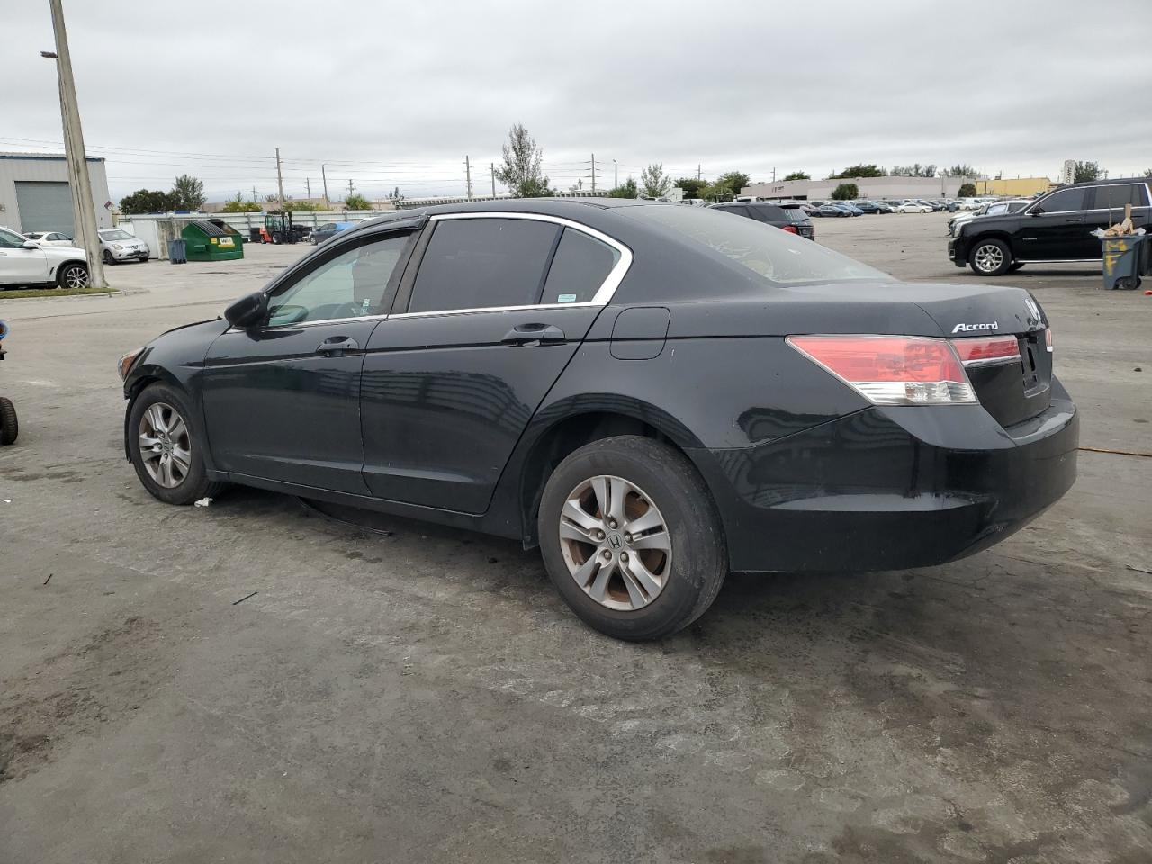 2012 Honda Accord VIN 1HGCP2F49CA012033 Copart auction photo, front end / side damage thumbnail 2