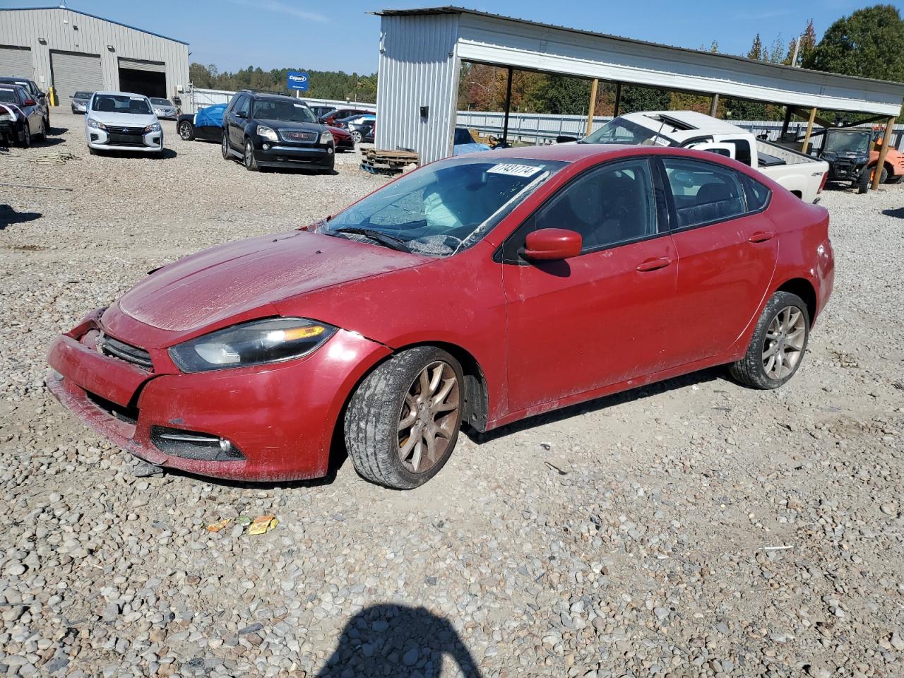 2013 Dodge Dart VIN 1C3CDFBA8DD287889