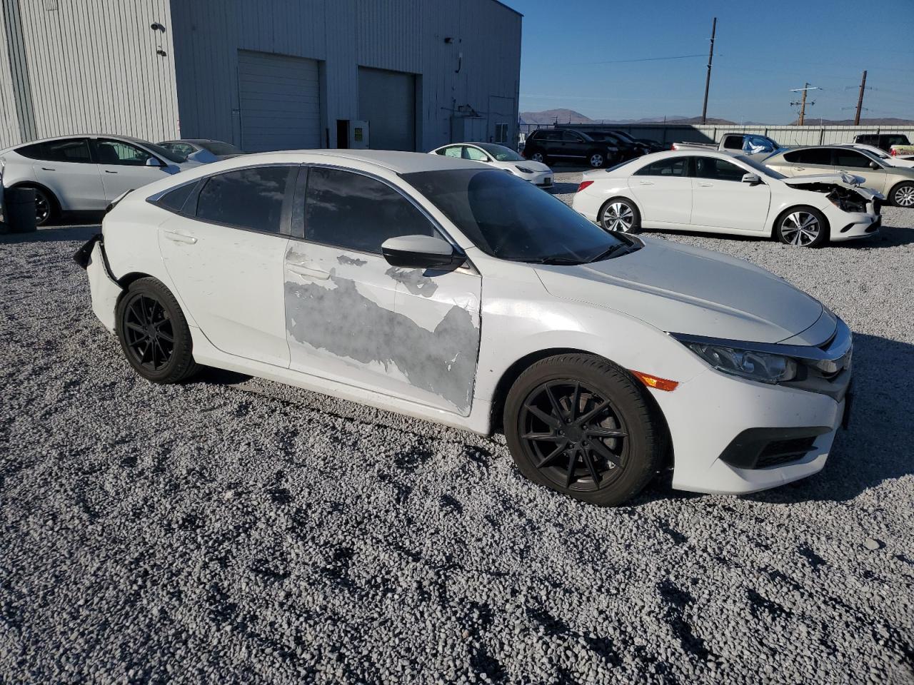 2016 Honda Civic VIN 19XFC2F54GE022259 Copart auction photo, rear end damage thumbnail 4