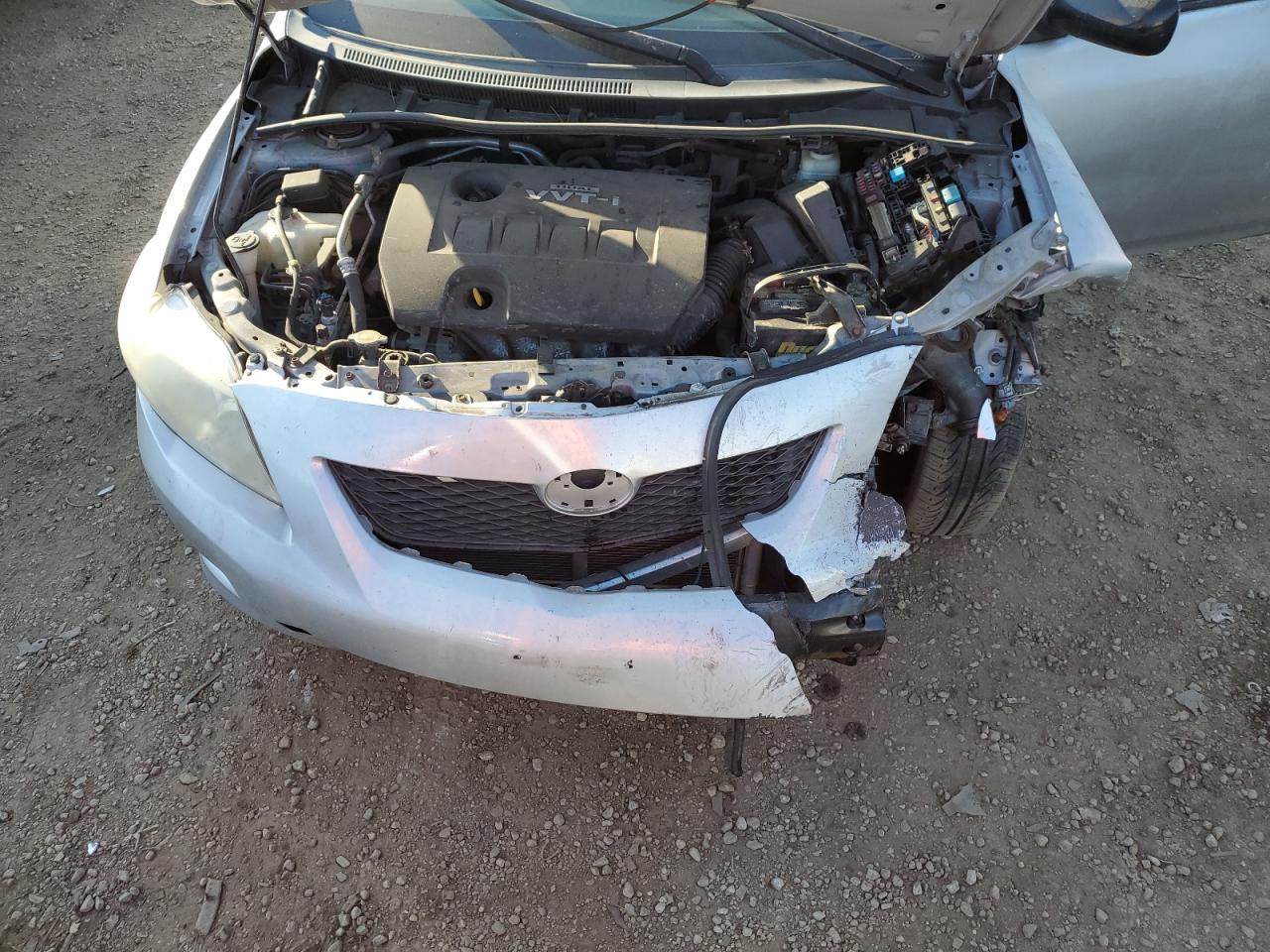 2009 Toyota Corolla VIN 1NXBU40E99Z072414 Copart auction photo, front end / normal wear damage thumbnail 11