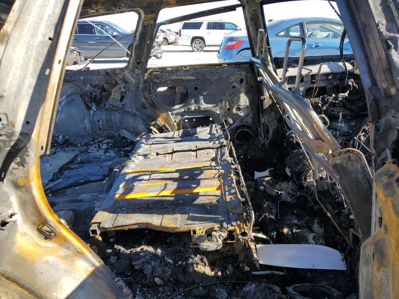 2007 Subaru Outback VIN 4S4BP61C577337261 Copart auction photo, burn damage thumbnail 11