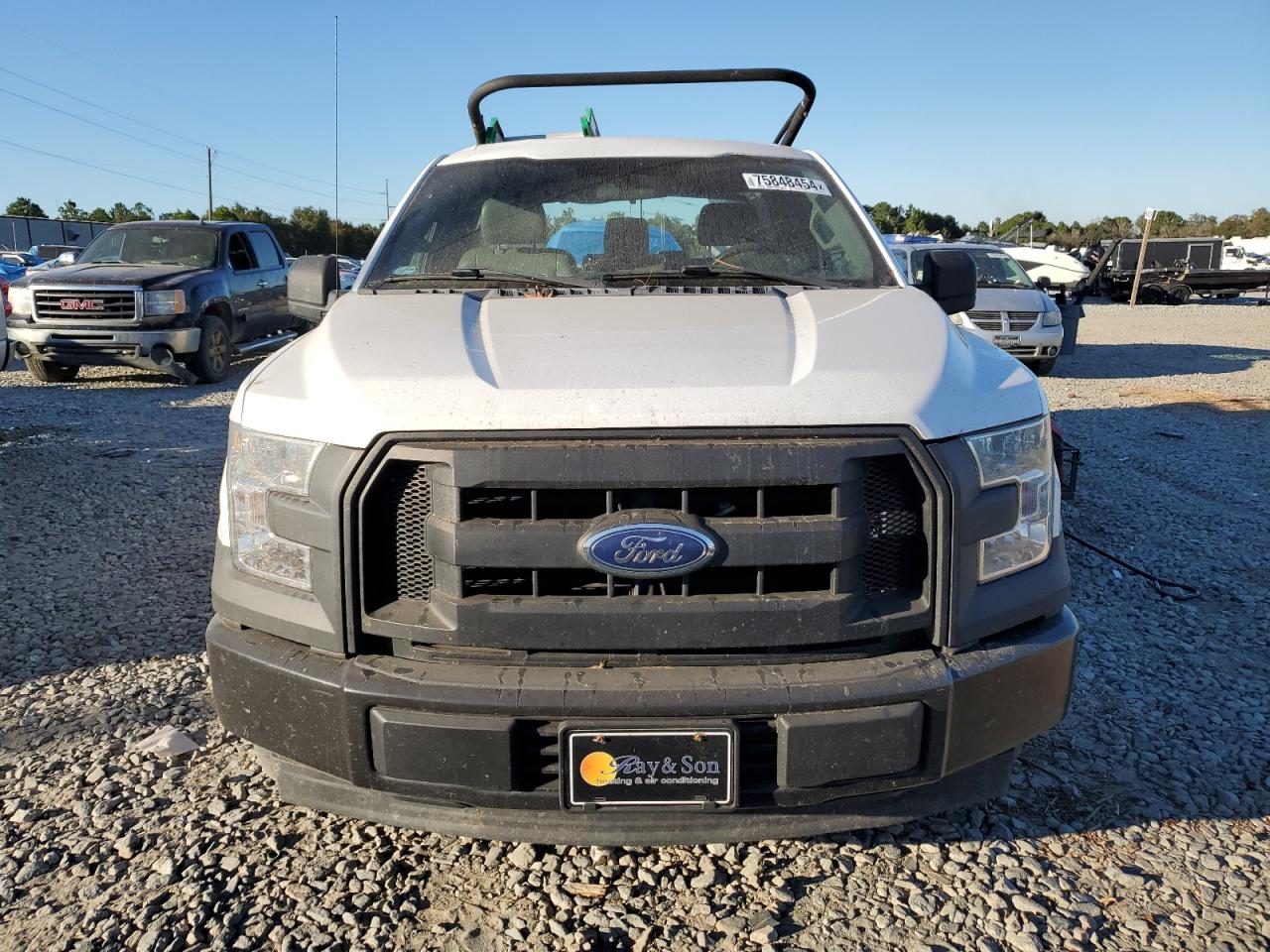 2017 Ford F-150 VIN 1FTMF1C82HKC79054 Copart auction photo, top/roof / side damage thumbnail 5
