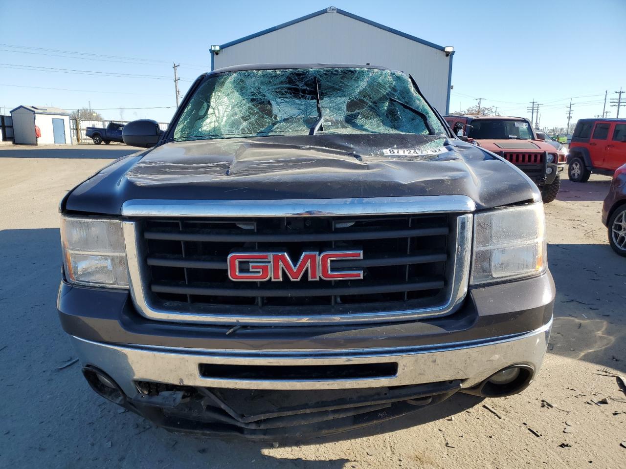 2010 GMC Sierra VIN 1GTSKWE36AZ183135 Copart auction photo, rollover / water/flood damage thumbnail 5