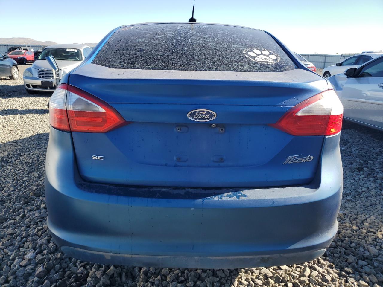 2018 Ford Fiesta VIN 3FADP4BJ8JM120336 Copart auction photo, front end / side damage thumbnail 6