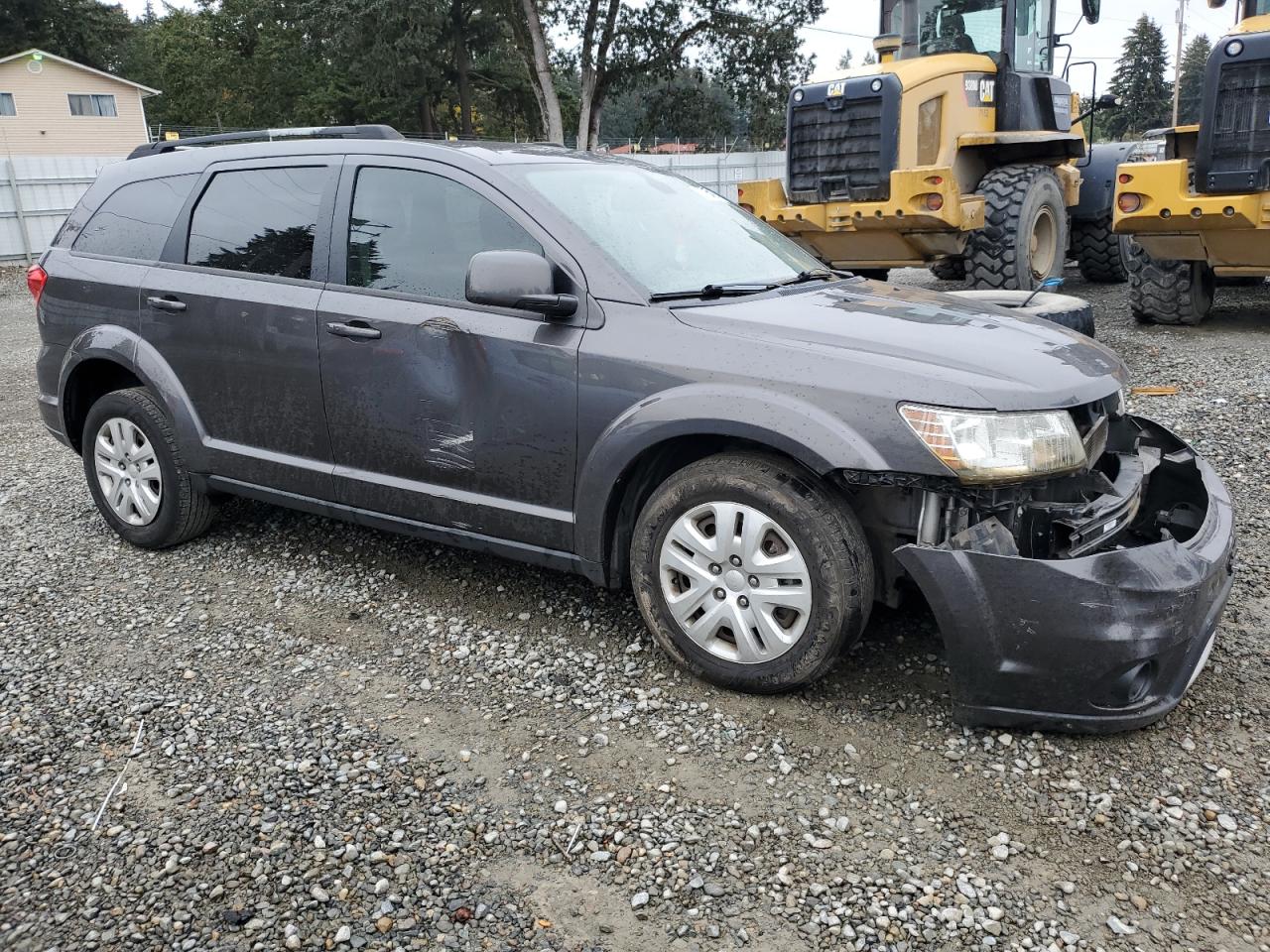 2018 Dodge Journey VIN 3C4PDCBG5JT535103 Copart auction photo, undercarriage / all over damage thumbnail 4