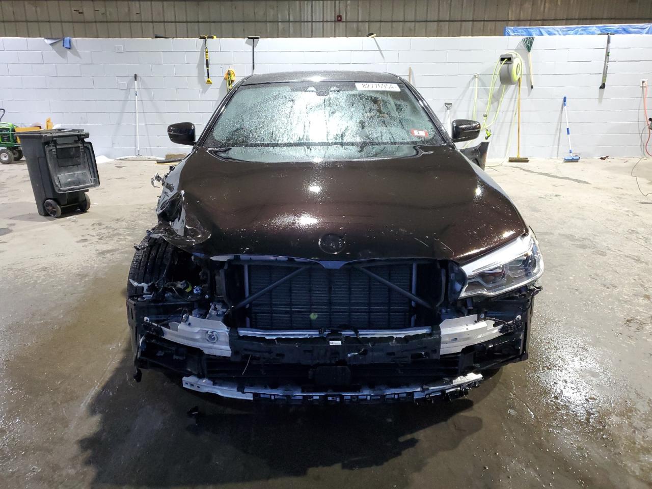 2020 BMW 5er VIN WBAJS3C07LCE60173 Copart auction photo, front end damage thumbnail 5