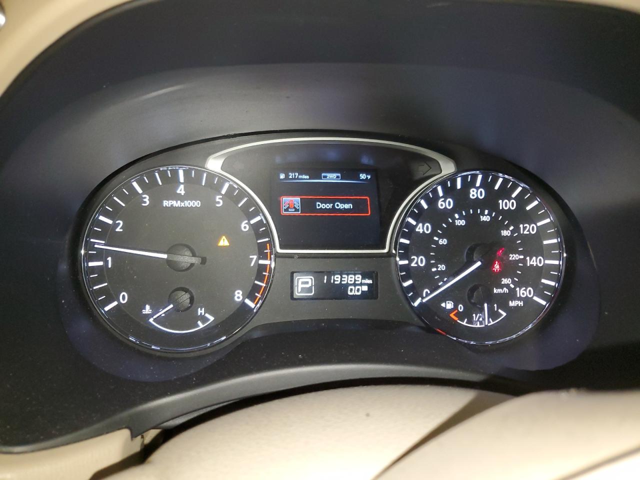 2014 Nissan Pathfinder VIN 5N1AR2MM6EC704319 Copart auction photo, side / rear end damage thumbnail 9