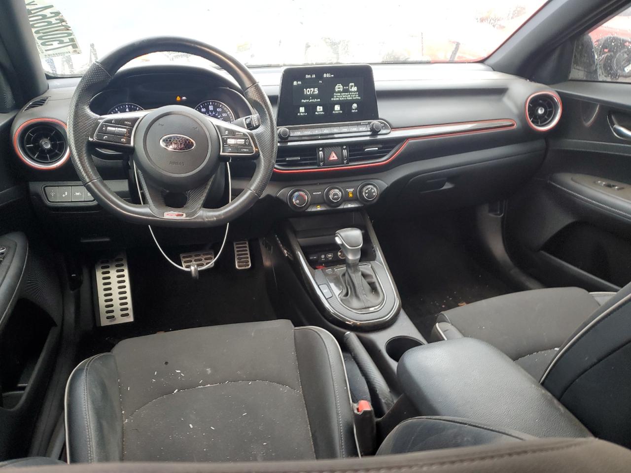 2021 KIA Forte VIN 3KPF34AD4ME385439 Copart auction photo, rear end damage thumbnail 8