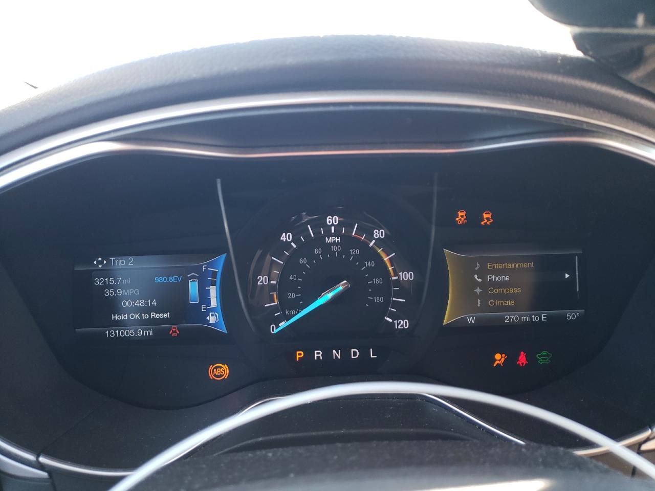 2015 Ford Fusion VIN 3FA6P0LU7FR254470 Copart auction photo, side / minor dent/scratches damage thumbnail 9